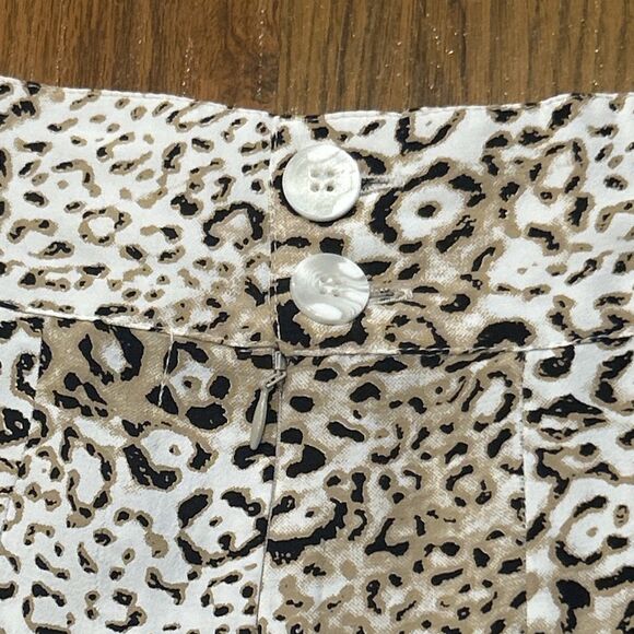 Faithfull The Brand Skirt Womens 4 Animal Print Midi Black Brown - Picture 7 of 7